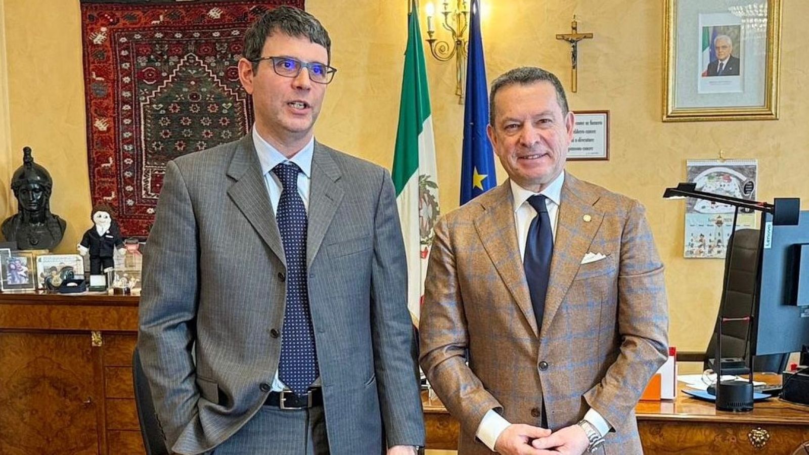 IL PREFETTO DI POTENZA INCONTRA IL NUOVO DIRETTORE REGIONALE DELL’INPS BASILICATA